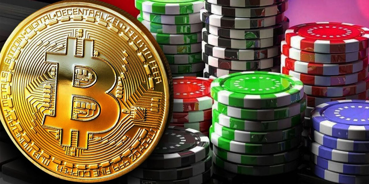 Player analyzing Bitcoin casino bonus terms and conditions